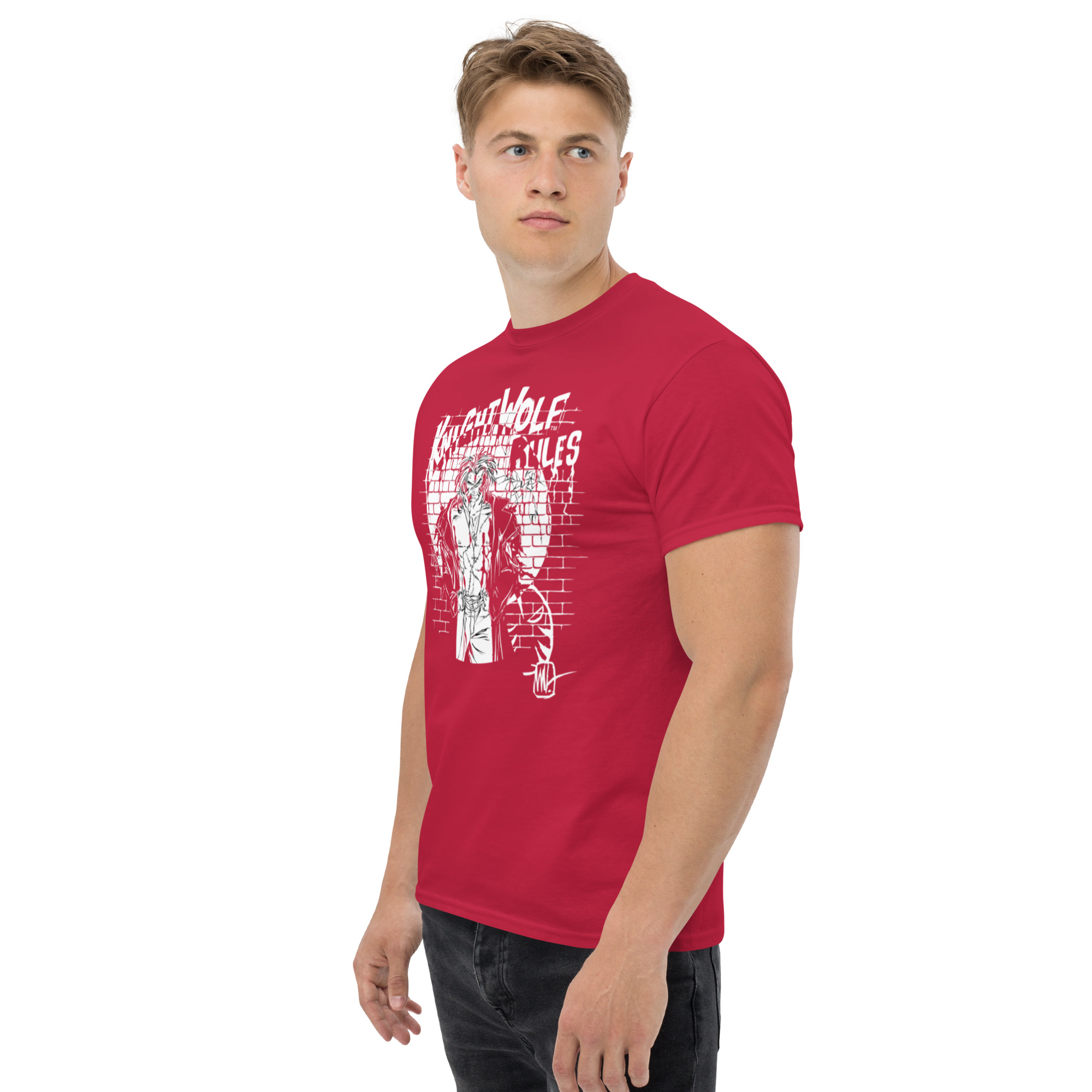 Classic KnightWolf Rules - classic tee - Image 40