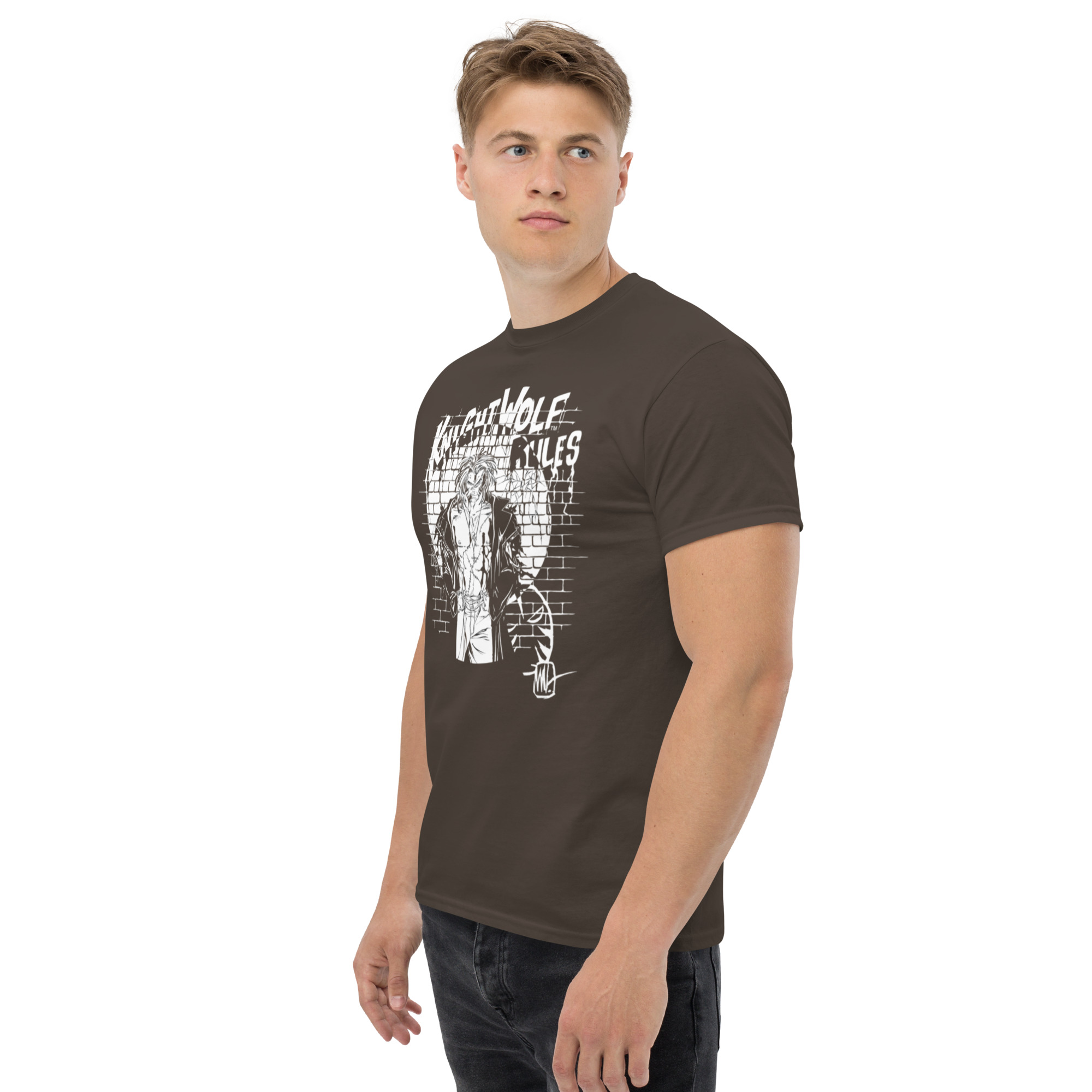 Classic KnightWolf Rules - classic tee - Image 34