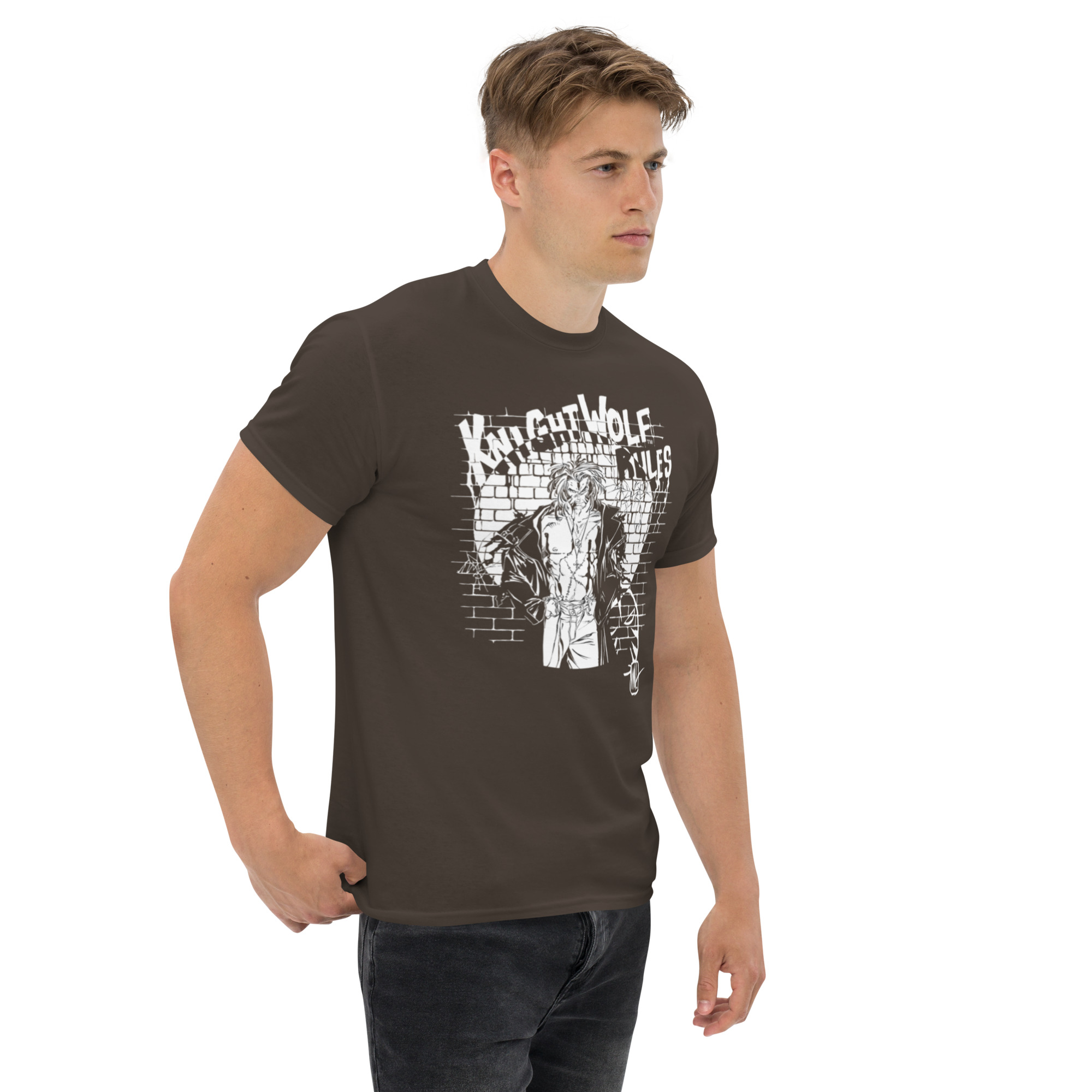 Classic KnightWolf Rules - classic tee - Image 36