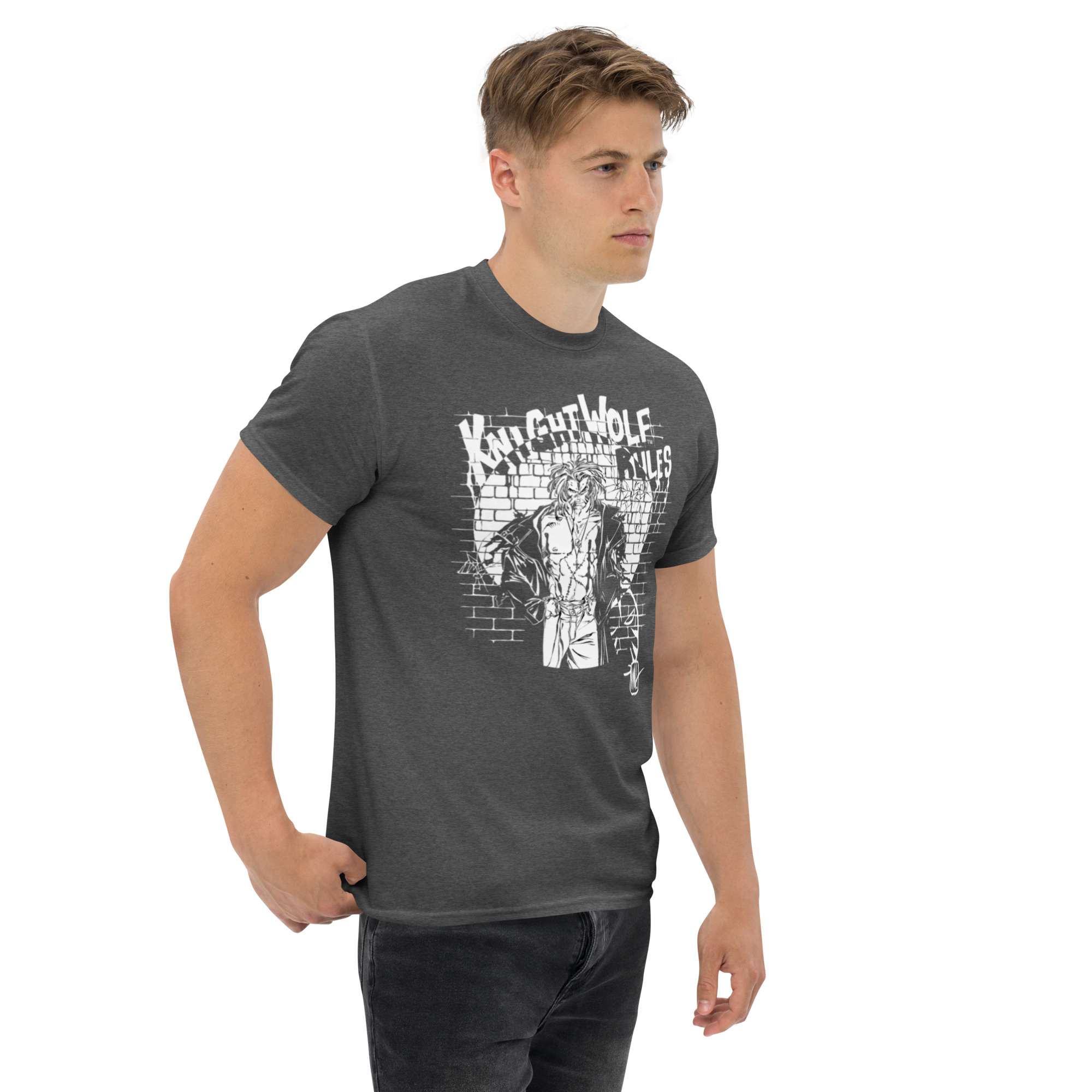 Classic KnightWolf Rules - classic tee - Image 48