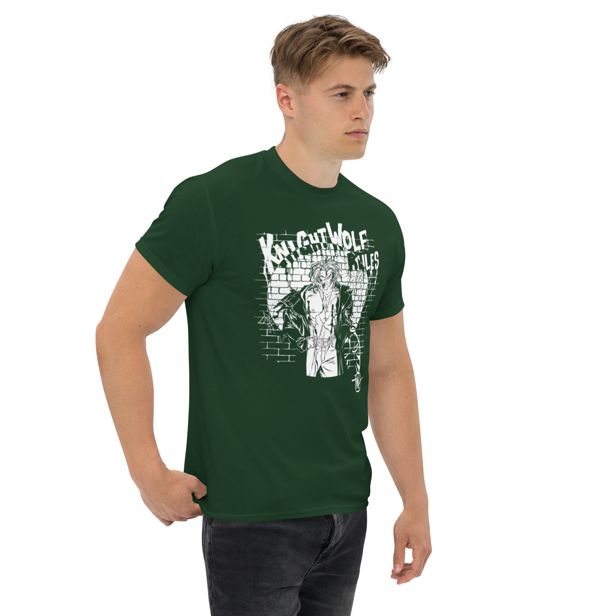 Classic KnightWolf Rules - classic tee - Image 30