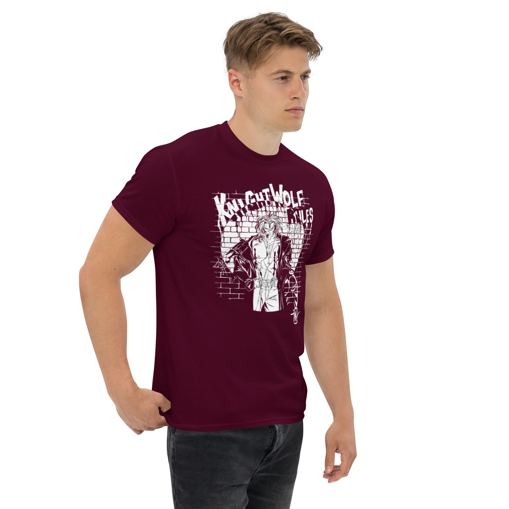 Classic KnightWolf Rules - classic tee - Image 7