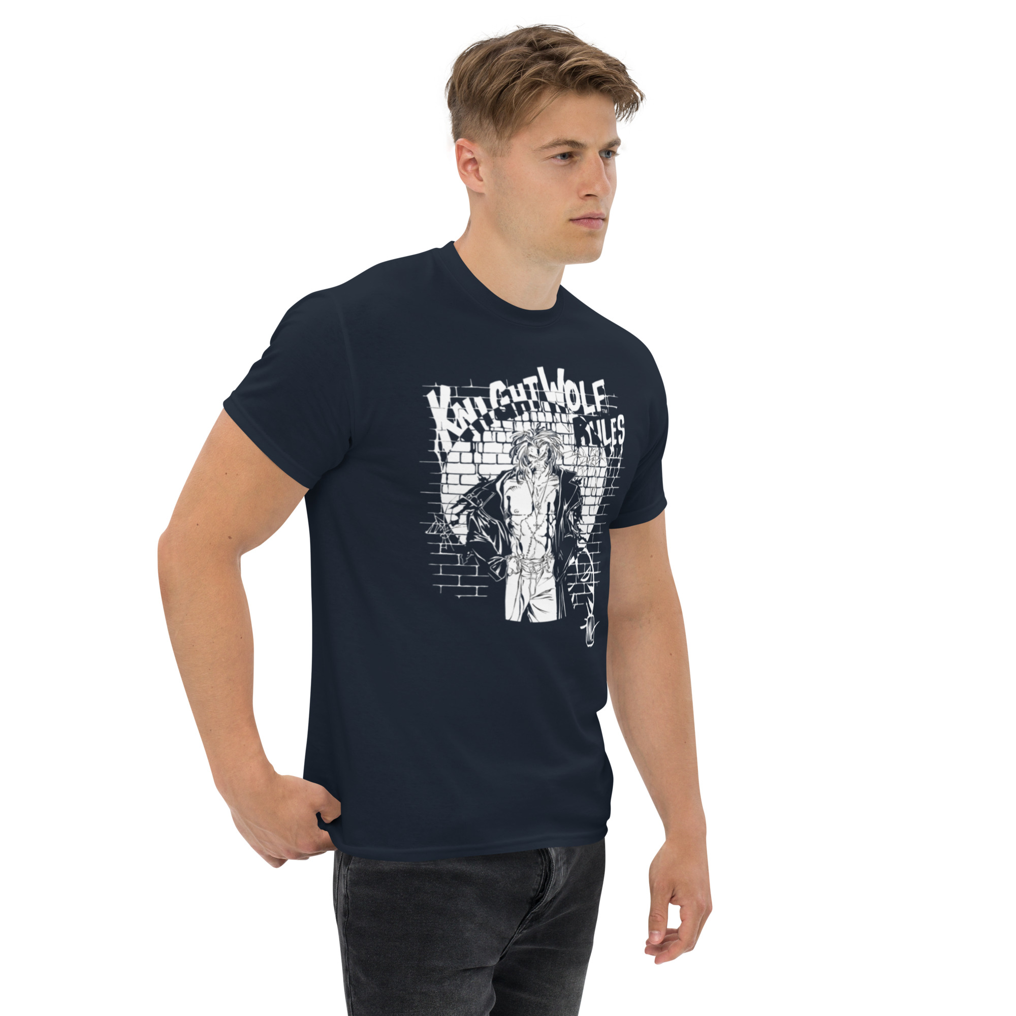 Classic KnightWolf Rules - classic tee - Image 18