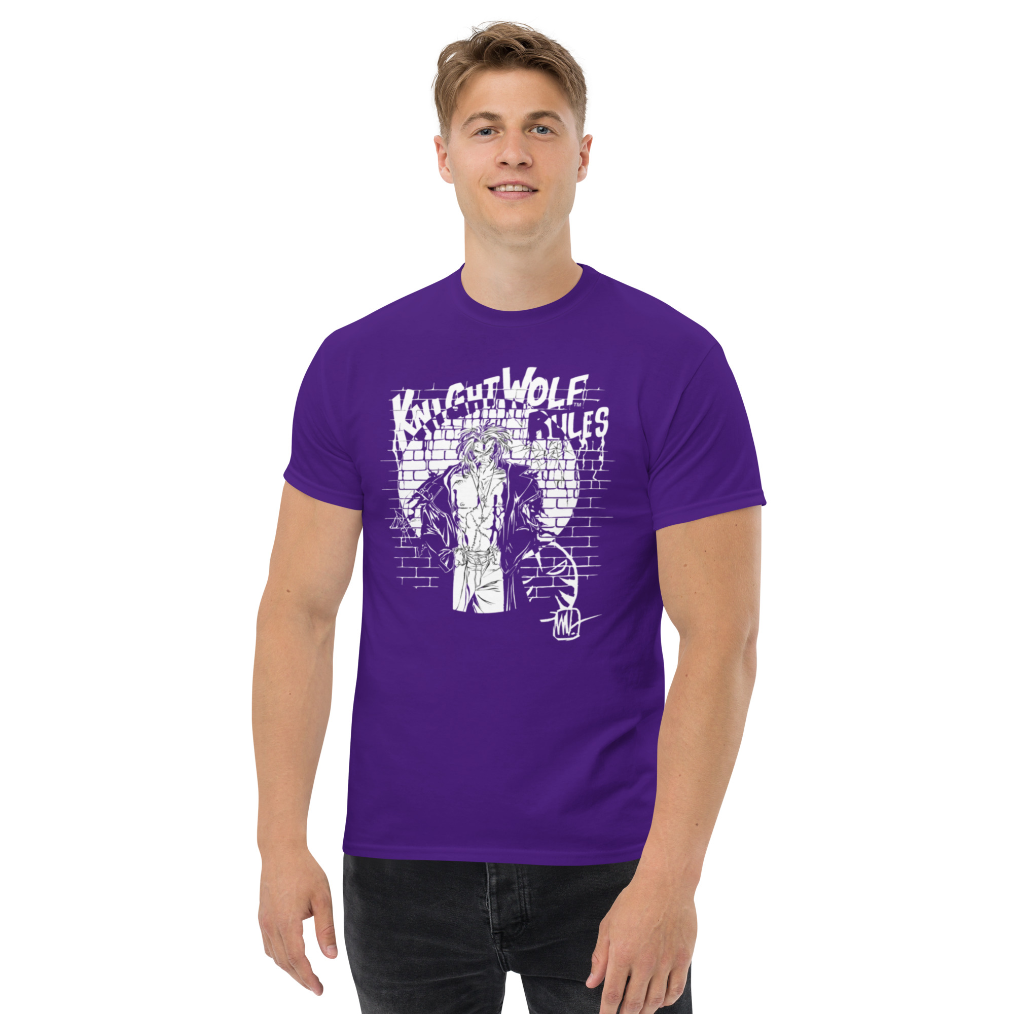 Classic KnightWolf Rules - classic tee - Image 19